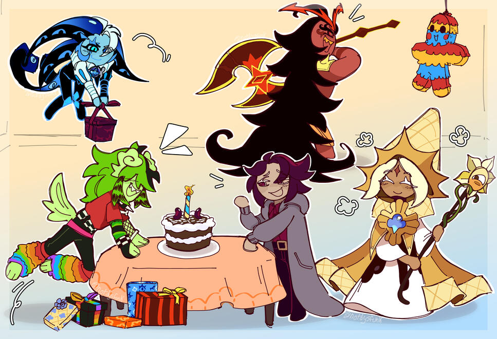 Birthday gift for just-a-drawing-bean Birthday gift for just-a-drawing-bean